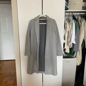 Grey Zara Trench Coat